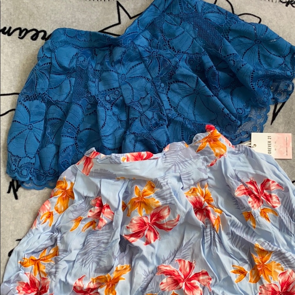 Skirt and shorts set